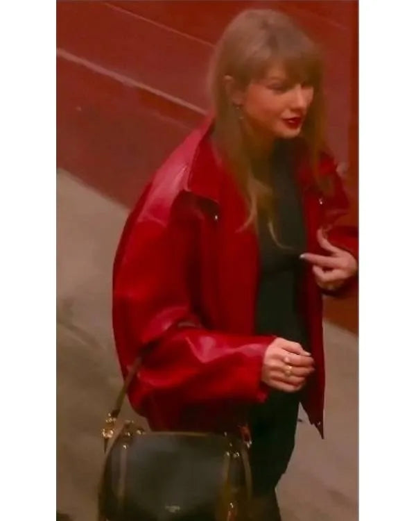 Taylor Swift Red Bomber Jacket