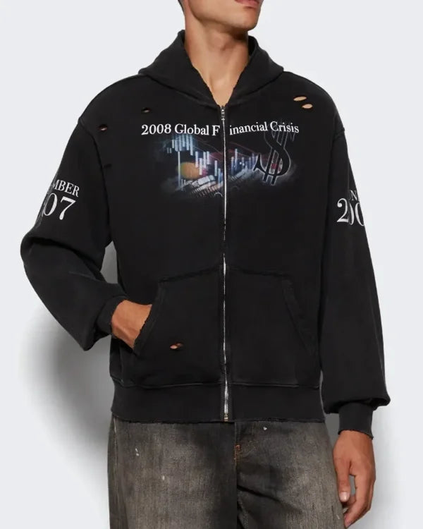 2008 Global Financial Crisis Hoodie