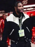 2024 Las Vegas GP Noah Lyles Varsity Jacket WorthVee