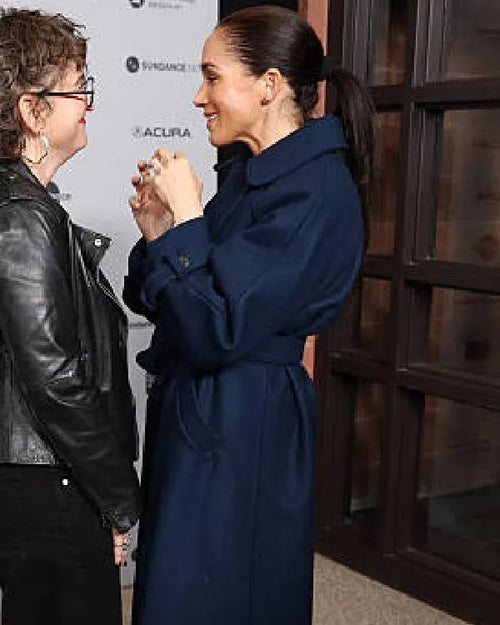 2026 Sundance Film Festival Maghan Markle Blue Coat