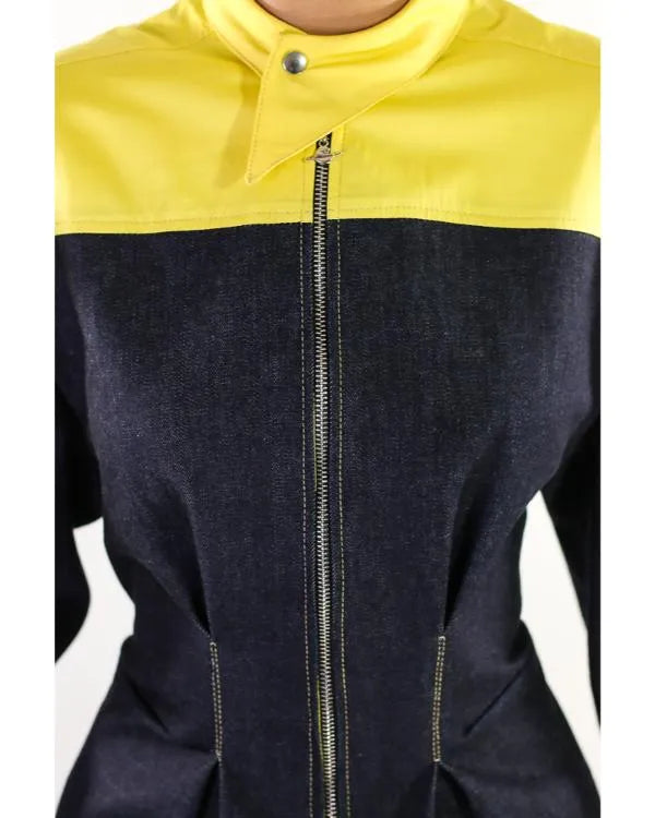 Star Academy 2025 Victor 2 Tone Denim Jacket