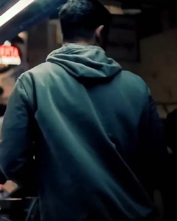Crime 101 Chris Hemsworth Grey Hoodie