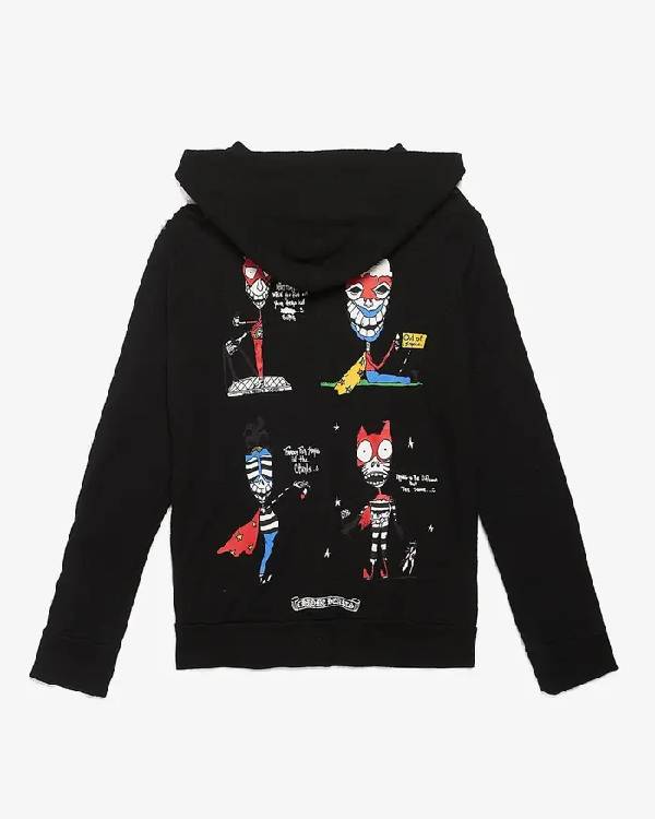 Timothee Chalamet Chelsea and Fulham Chrome Hearts Hoodie NYC Jackets