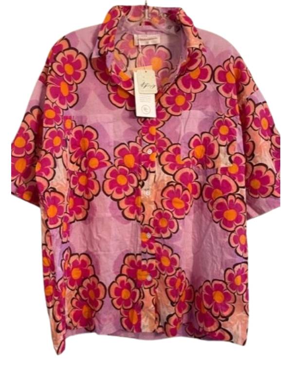 Platonic Seth Rogen Floral Shirt Clanton Jacket