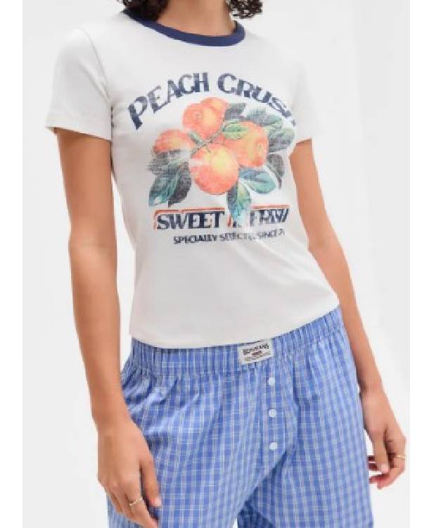 Daddy Issues Aimee Lou Wood “Peach Crush” Graphic Tee