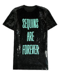 Sequins Are Forever T-Shirt Dress