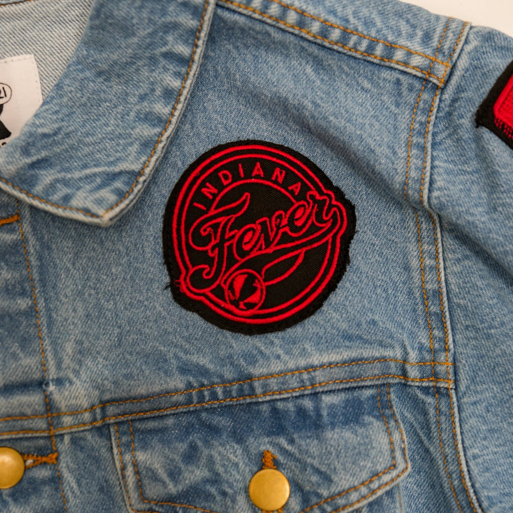 Indiana Fever Stranger Things Demoregame Denim Jacket