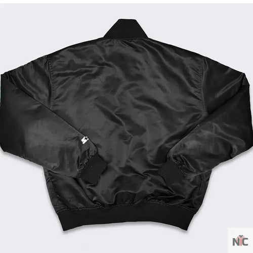 80’s Detroit Pistons Black Jacket Clanton Jacket