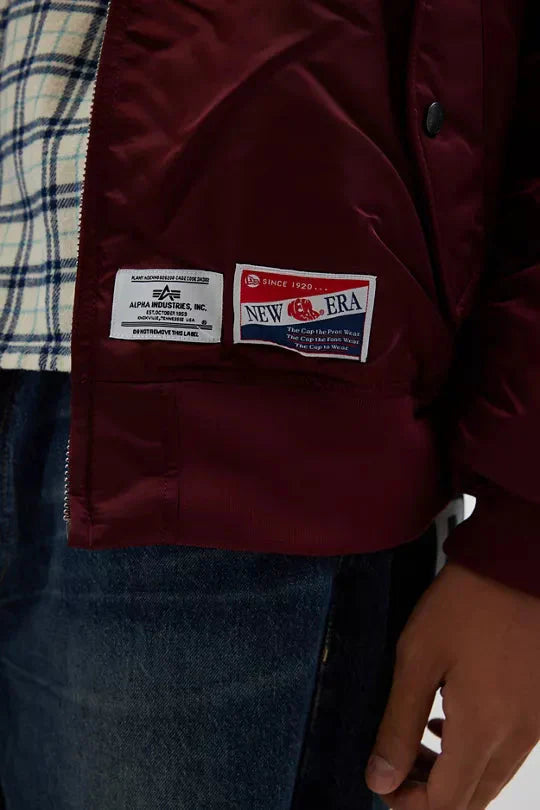 New Era X Alpha Industries MLB Philadelphia Phillies Varsity Jacket Clanton Jacket