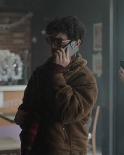A Very Jonas Christmas Joe Jonas Bomber Jacket