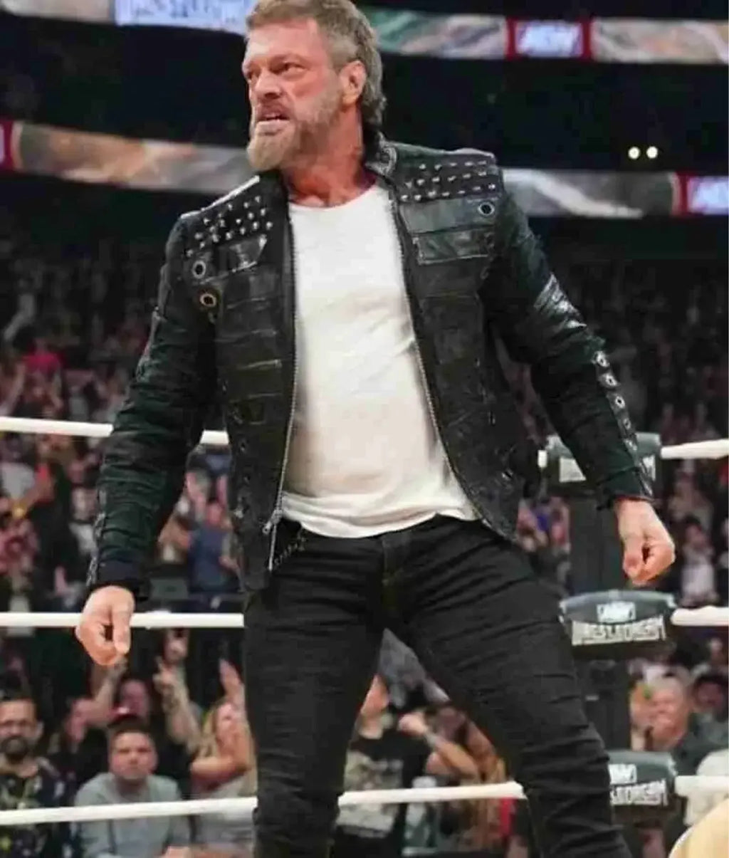 AEW Wrestle Dream Edge Leather Jacket