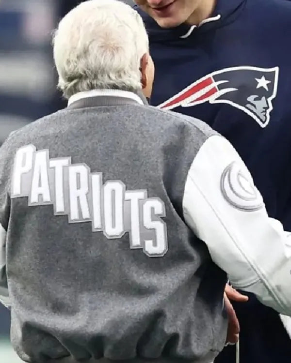AFC Divisional Playoff Robert Kraft NE Patriots Jacket