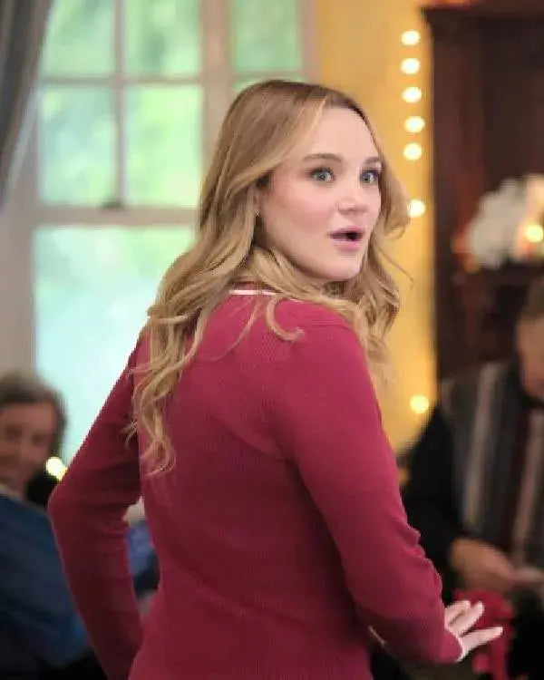 A Make or Break Holiday Hunter King Red Half Zip Top WorthVee