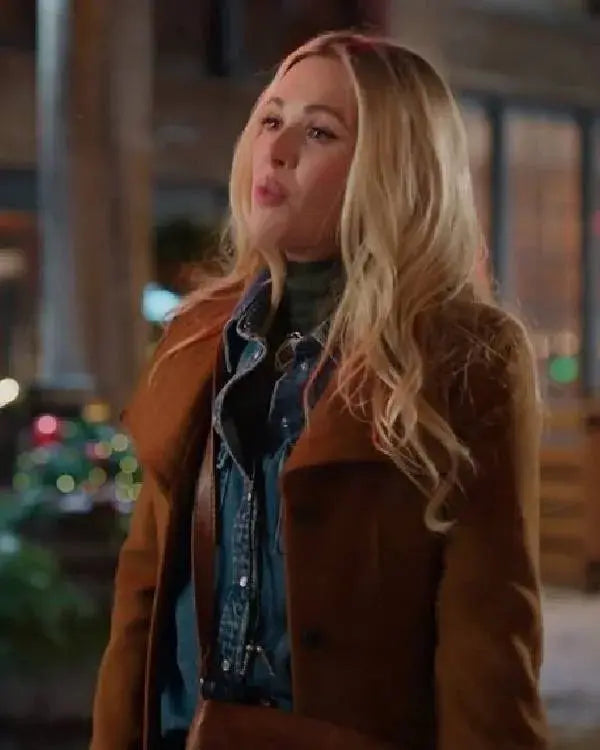 A Wild West Christmas Natalie Hall Brown Coat WorthVee
