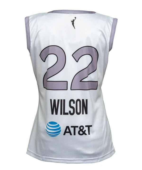 A’ja Wilson Las Vegas Aces White Jersey WorthVee
