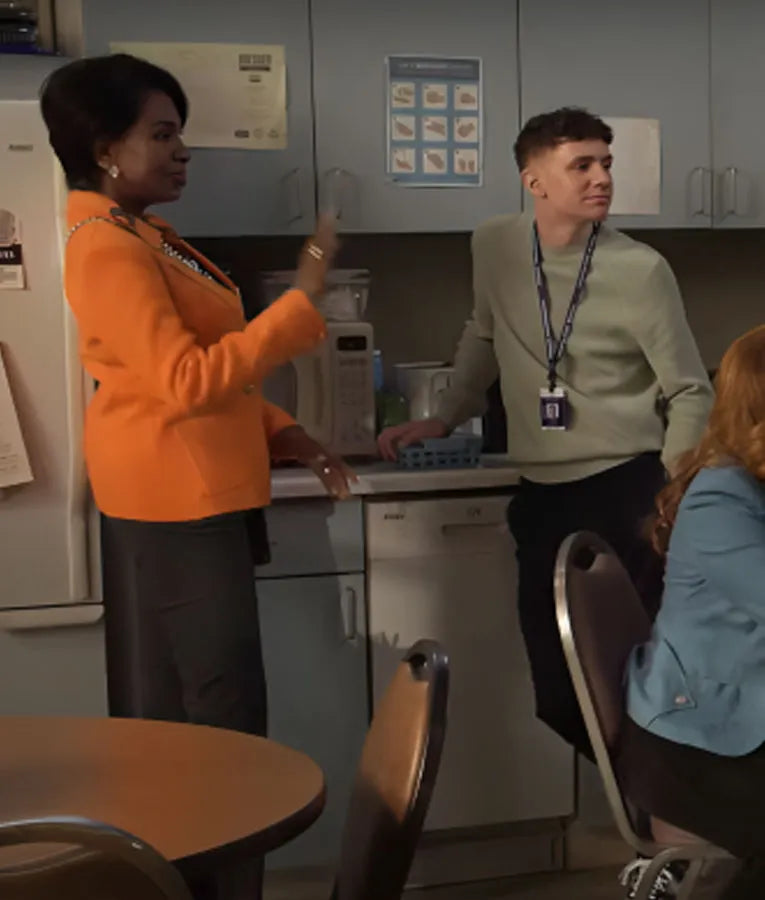 Abbott Elementary S04 Barbara Howard Orange Blazer