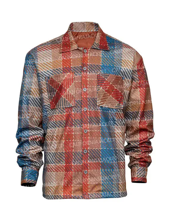 Abbott Elementary S05 Chris Perfetti Plaid Shirt Jacket WorthVee