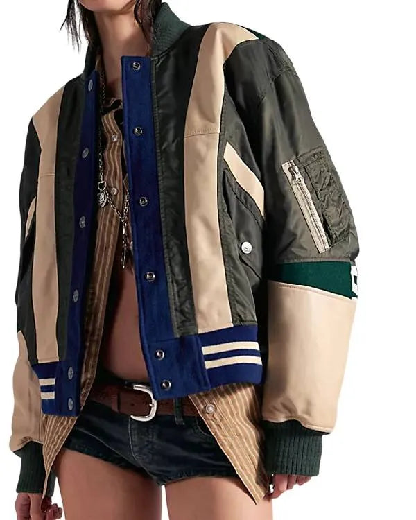 Access Hollywood Emily Orozco Bomber Jacket