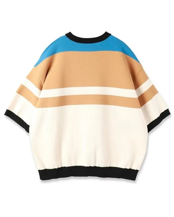 Access Hollywood Scott Evans Striped Colorblock Cardigan