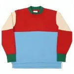 After Midnight Danny Pudi Colorblock Sweater