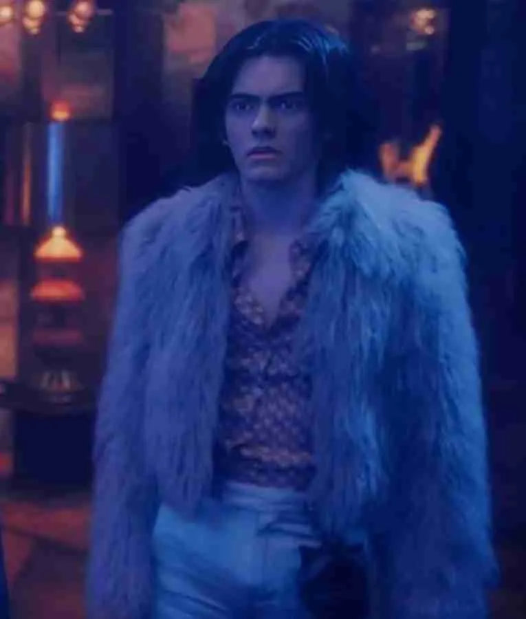 Agatha All Along Joe Locke Fur Jacket