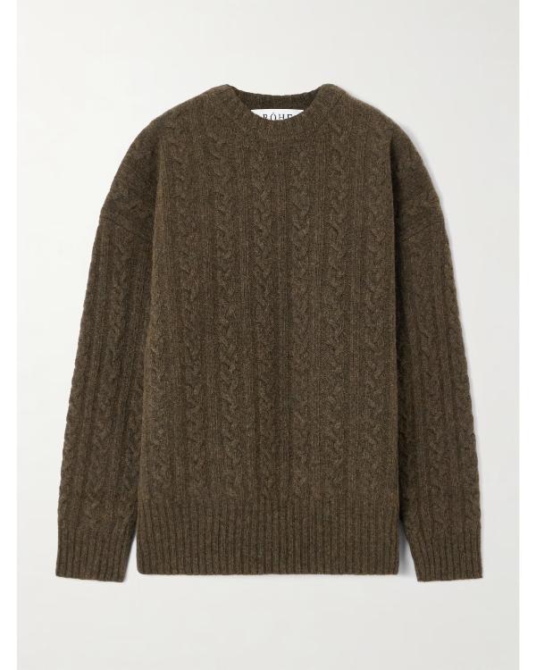 The Beast In Me S01 Claire Danes Green Oversized Sweater