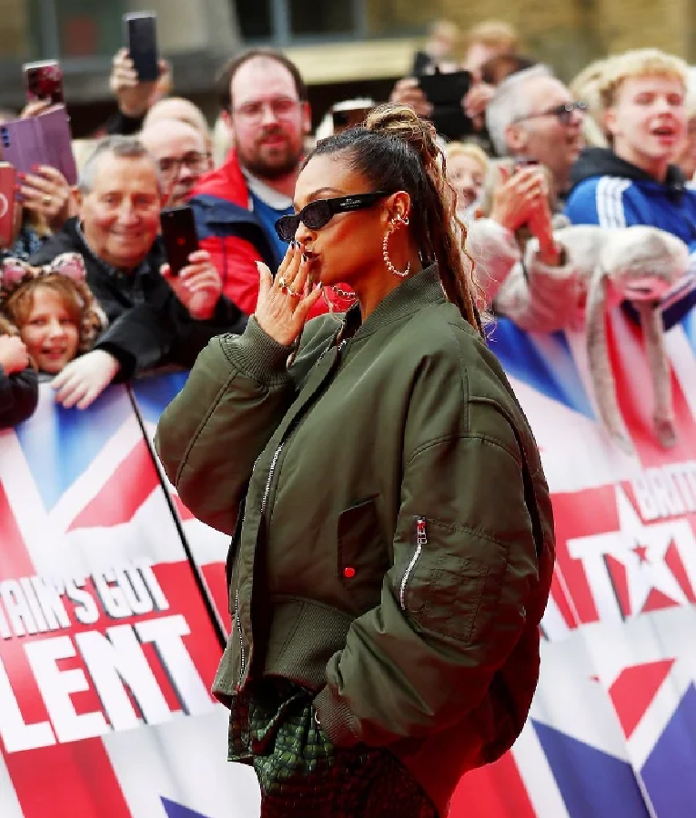 Alesha Dixon Britain’s Got Talent 2025 Bomber Jacket