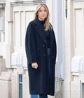 Alice Campello Milan 2026 Black Coat