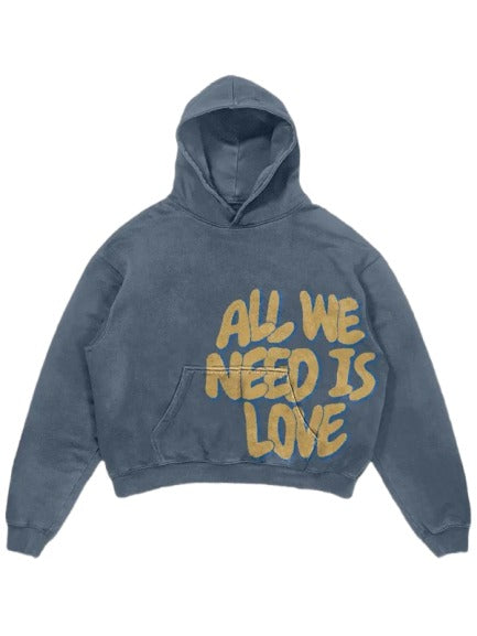 All We Need Is Love Hoodie WorthVee