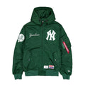 Alpha Industries L-2B Hooded Bomber Jacket Green Clanton Jacket