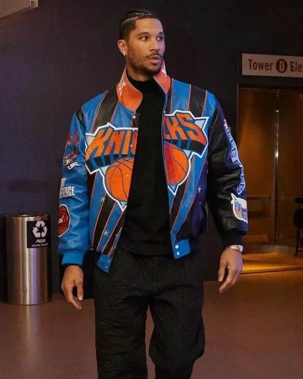 Amar’e Stoudemire New York Knicks Leather Jacket