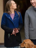 Amber Marshall My Christmas Guide 2023 Wool Coat