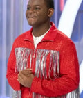 American Idol S24 Jorr Embellished Fringe Jacket