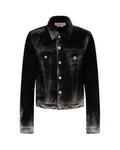 American Idol S24 Luke Bryan Black Denim Trucker Jacket