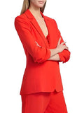 Americas Got Talent S21 Julia Red Ruched Blazer WorthVee