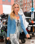 And Just Like That S03 Sarah Jessica Parker Denim Blazer Clanton Jacket