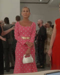 And Just Like That Sarah Jessica Parker Pink Embellished Dress