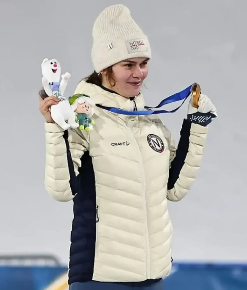 Anna Odine Stroem Norwegian Milano Cortina Olympics Jacket