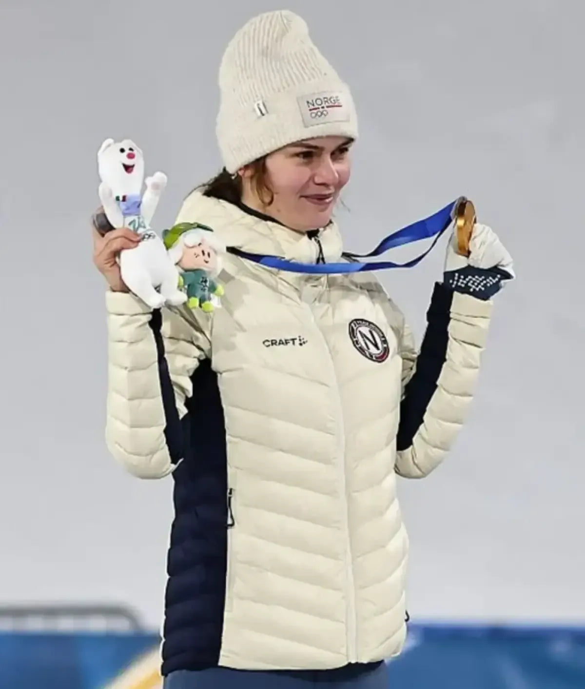 Anna Odine Stroem Norwegian Milano Cortina Olympics Jacket