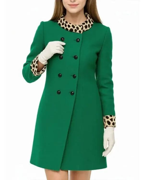 Anne Hathaway The Devil Wears Green Coat