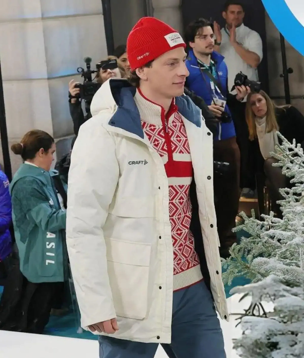 Ansgar Evensen Olympic Games Winter Fashion Jacket