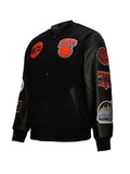 Anthony Donahue New York Knicks Black Varsity Jacket WorthVee