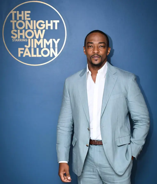 Anthony Mackie The Tonight Show Starring Jimmy Fallon S12 Blazer WorthVee