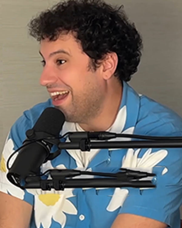 Are You a Charlotte? Podcast Easton Allyn Daisy Print Camp Shirt WorthVee