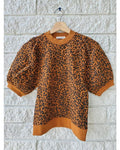 Are You a Charlotte? Podcast Kristin Davis Leopard Print Sweater WorthVee