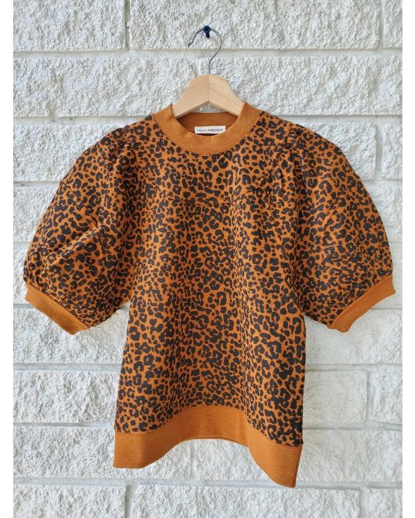 Are You a Charlotte? Podcast Kristin Davis Leopard Print Sweater WorthVee