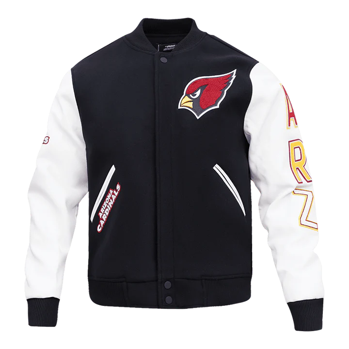 Arizona Cardinals Classic Logo Varsity Jacket WorthVee