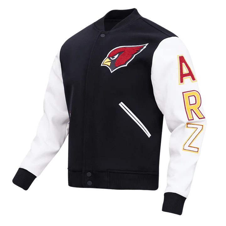 Arizona Cardinals Classic Logo Varsity Jacket WorthVee