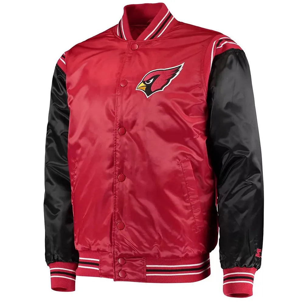 Arizona Cardinals Enforcer Satin Jacket WorthVee