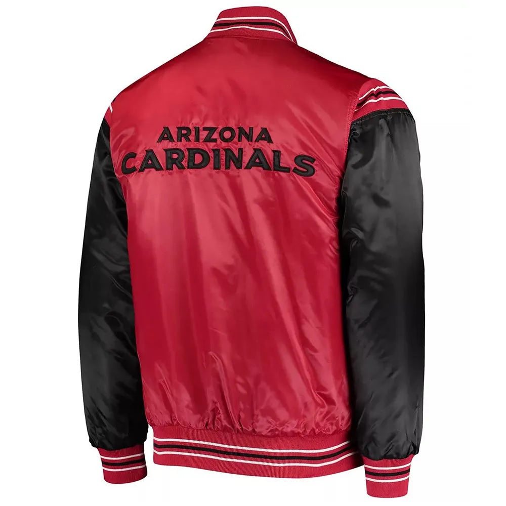 Arizona Cardinals Enforcer Satin Jacket WorthVee